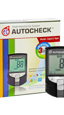 AUTOCHECK 3 IN 1 | ALAT CEK GULA DARAH, KOLESTEROL, DAN ASAM URAT