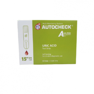 AUTOCHECK STRIP ASAM URAT ISI 50 STRIP 