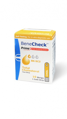 BENECHECK CHOLESTEROL ISI 10 TEST STRIP 