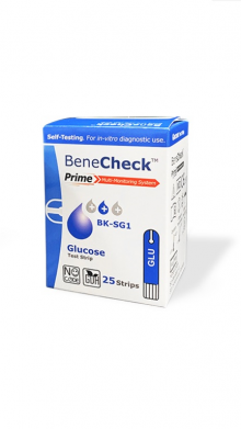 BENECHECK PRIME GLUCOSE ISI 25 STRIP