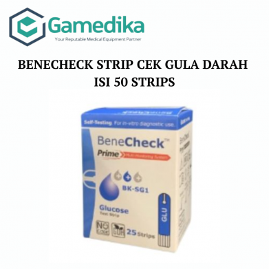 BENECHECK STRIP CEK GULA DARAH - ISI 50 STRIPS