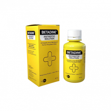 BETADINE ANTISEPTIC SOLUTION [60 ML]