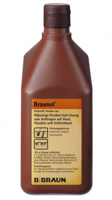 BRAUNOL POVIDONE IODINE 1000 ML