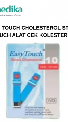 EASY TOUCH CHOLESTEROL STRIP - EASYTOUCH ALAT CEK KOLESTEROL (10 STRIP)