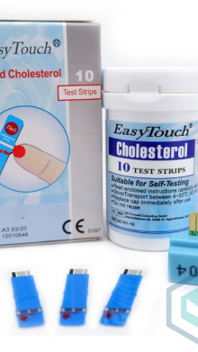 EASY TOUCH KOLESTEROL EASYTOUCH CHOLESTEROL 10 TEST STRIPS