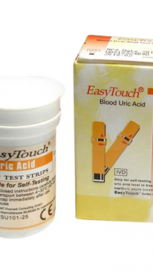 EASY TOUCH STRIP TEST ASAM URAT 25 TEST STRIP
