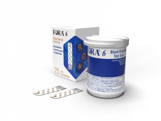 FORA STRIP BLOOD GLUCOSE ISI 25 TEST STRIP