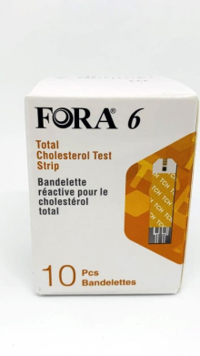 FORA STRIP KOLESTEROL ISI 10 TEST STRIP