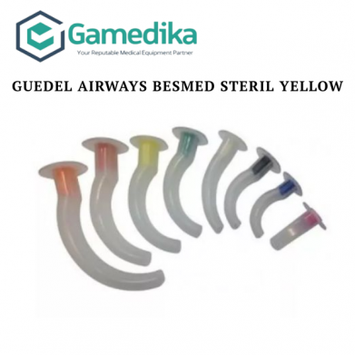 Guedel Airways Besmed steril Yellow