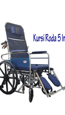 KURSI RODA 5 IN 1 COMMODE AVICO