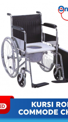 KURSI RODA COMMODE ONEMED