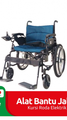 KURSI RODA ELEKTRIK AVICO TIPE SAPHIRE TRAVEL ELECTRIC WHEELCHAIR