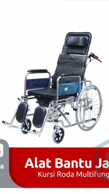 KURSI RODA STANDAR 3 IN 1 RECLINING SELLACO DY02608GC