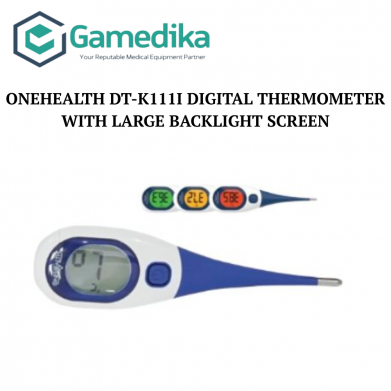 ONEHEALTH DT-K111I DIGITAL THERMOMETER WITH LARGE BACKLIGHT SCREEN