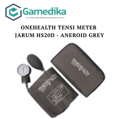 ONEHEALTH TENSI METER JARUM HS20D - ANEROID GREY