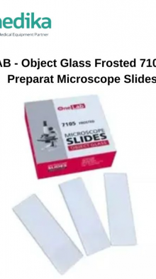 ONELAB - Object Glass Frosted 7105 / Kaca Preparat Microscope Slides
