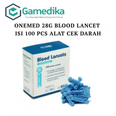 Onemed 28G Blood Lancet isi 100 pcs Alat Cek Darah