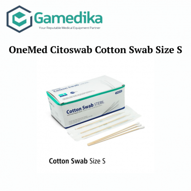 OneMed Citoswab Cotton Swab Size S Box isi 100 pcs