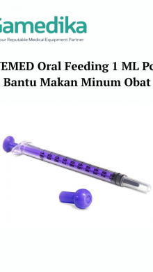 ONEMED Oral Feeding Syringe 1 ML Pcs