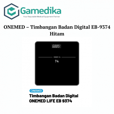 ONEMED – Timbangan Badan Digital EB-9374 Hitam