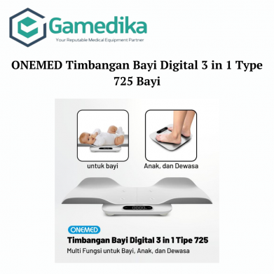 ONEMED Timbangan Bayi Digital 3 in 1 Type 725 Bayi