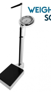 ONEMED TIMBANGAN + UKURAN TINGGI BADAN / 2 IN 1 HEIGHT + WEIGHT SCALE