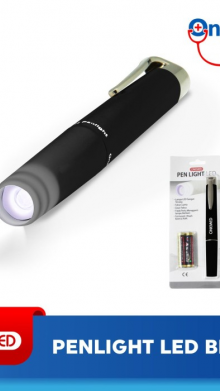 PENLIGHT LED ONEMED BLACK HITAM 