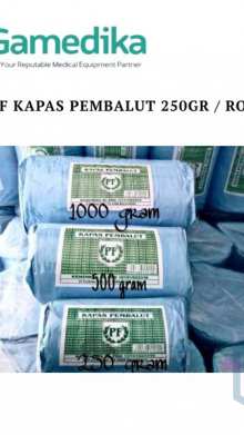 PF KAPAS PEMBALUT 250GR/ROLL