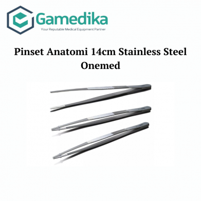 Pinset Anatomi 14cm Stainless Steel Onemed