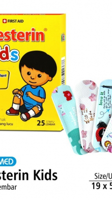 PLESTERIN KIDS ONEMED MOTIF