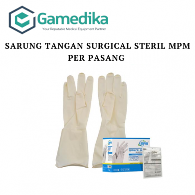 SARUNG TANGAN SURGICAL STERIL MPM ukuran 7,5