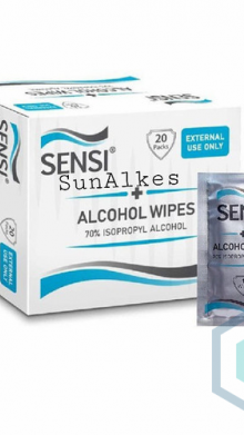 SENSI ALCOHOL WIPES 70% ISOPROPYL 