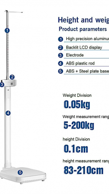 SERENITY HWD 01 BODY FAT ANALYZER PENGUKUR TINGGI BADAN