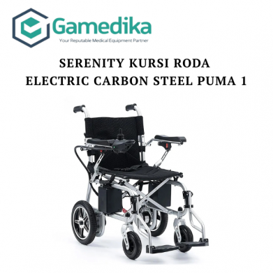 SERENITY KURSI RODA ELECTRIC CARBON STEEL PUMA 1