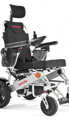 SERENITY KURSI RODA ELECTRIC CARBON STEEL PUMA II
