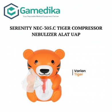 SERENITY NEC-305.C TIGER COMPRESSOR NEBULIZER ALAT UAP