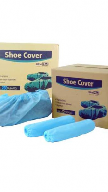 SHOE COVER ALAS SEPATU ALAS SANDAL NON WOVEN ONEMED 50 PASANG