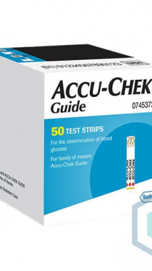 STRIP ACCU CHECK GUIDE ISI 50 TEST STRIP
