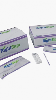 STRIP CEK HCG RIGHT SIGN PER BOX ISI 50 STRIP