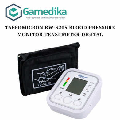 TAFFOMICRON BW-3205 BLOOD PRESSURE MONITOR TENSI METER DIGITAL