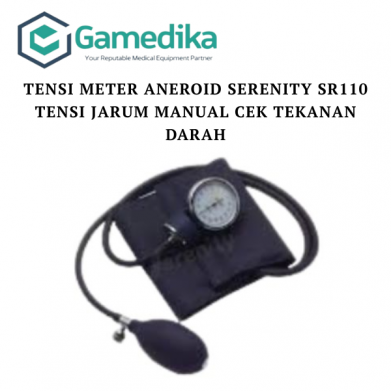 TENSI METER ANEROID SERENITY SR110 TENSI JARUM MANUAL CEK TEKANAN DARAH