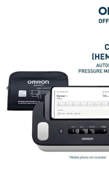 TENSI METER DIGITAL + EKG BPM HEM-7530T OMRON