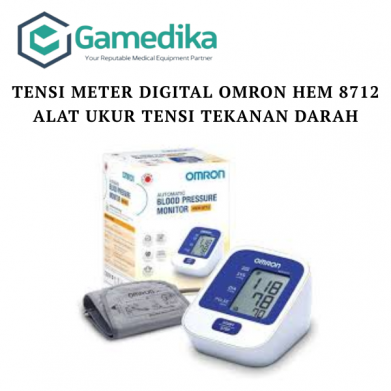 TENSI METER DIGITAL OMRON HEM 8712 ALAT UKUR TENSI TEKANAN DARAH