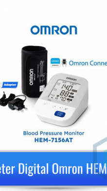 TENSI METER OMRON DENGAN ADAPTOR HEM 7156-AT