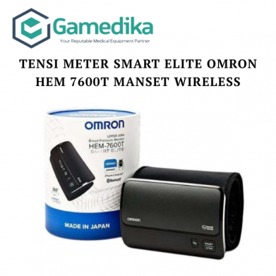 TENSI METER SMART ELITE OMRON HEM 7600T MANSET WIRELESS