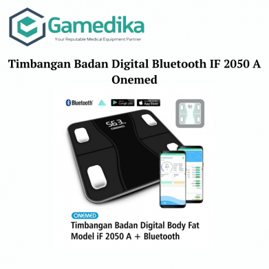 Timbangan Badan Digital Bluetooth IF 2050 A Onemed